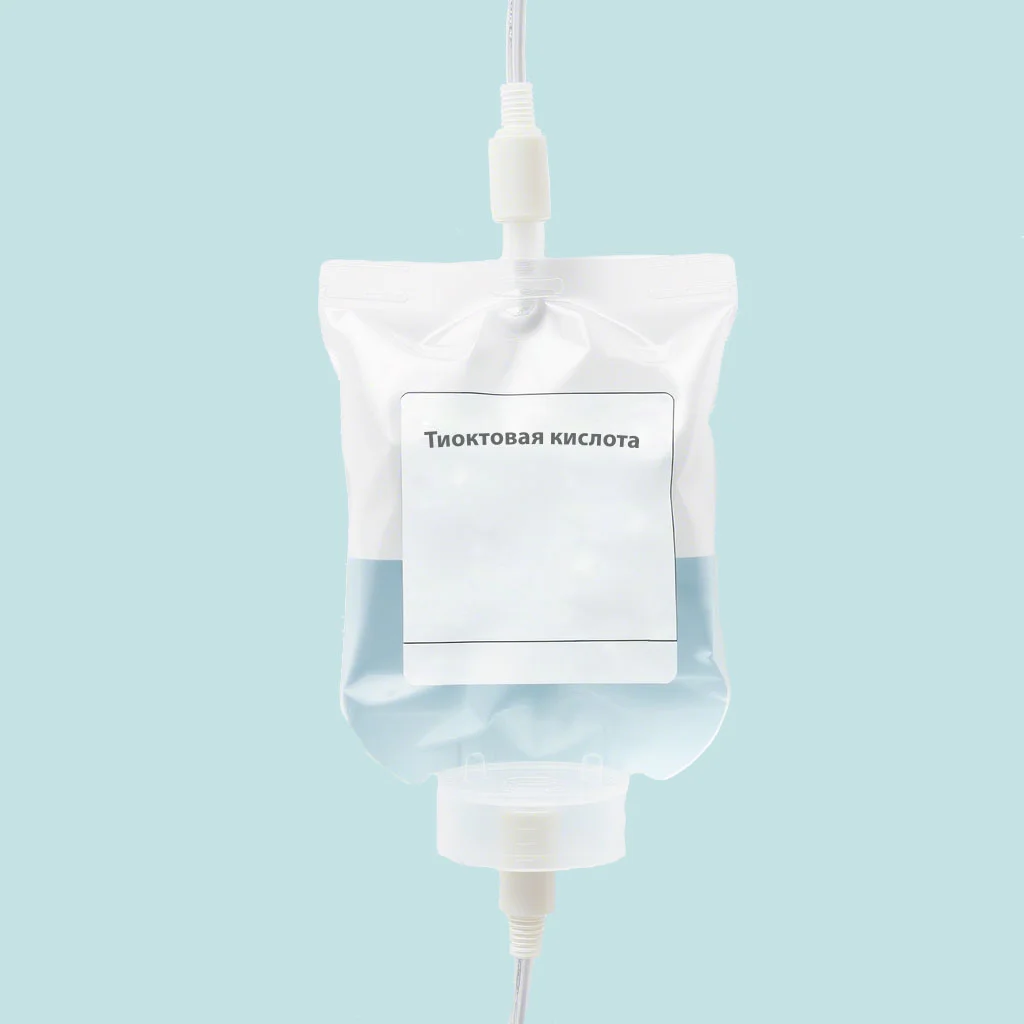 Пакет с инфузионным раствором